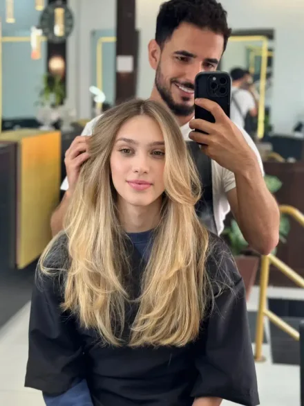 Resultado de Mechas com Loiro Iluminado